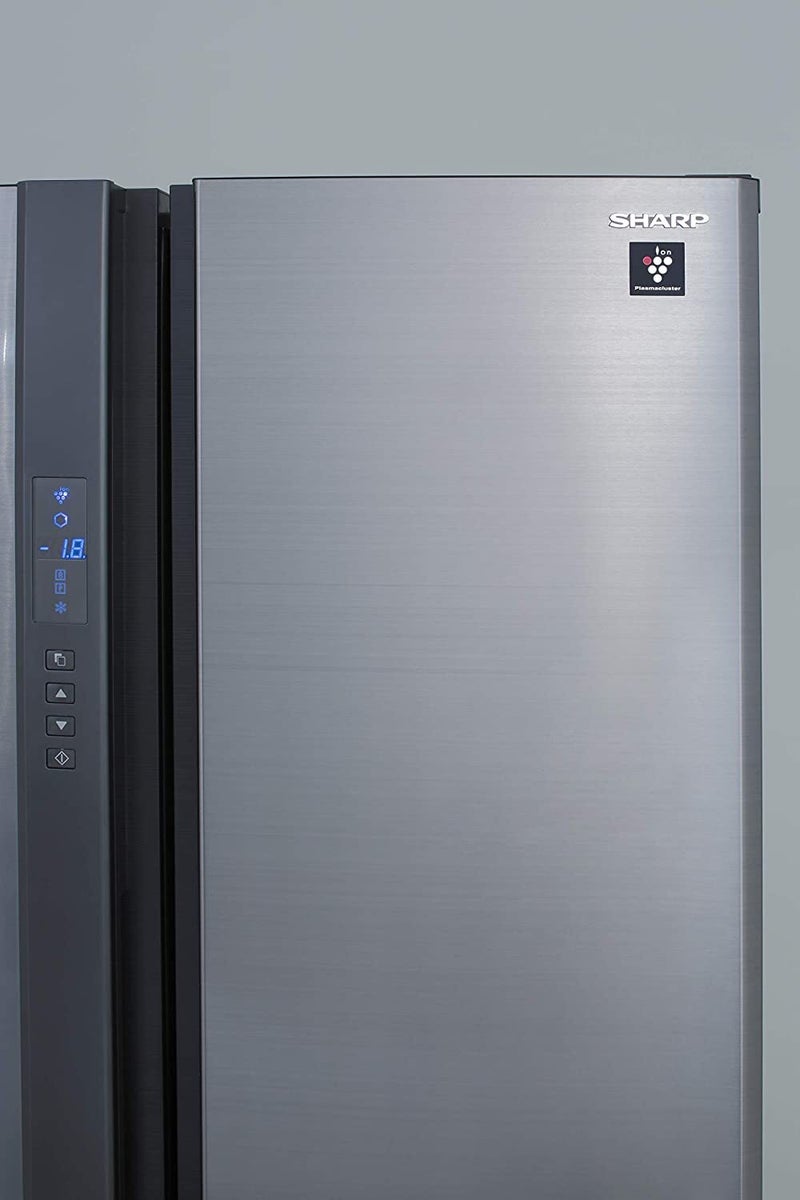 SHARP Side By Side Refrigerator 724L SJ-FE87V-SS3 Silver - Image 5