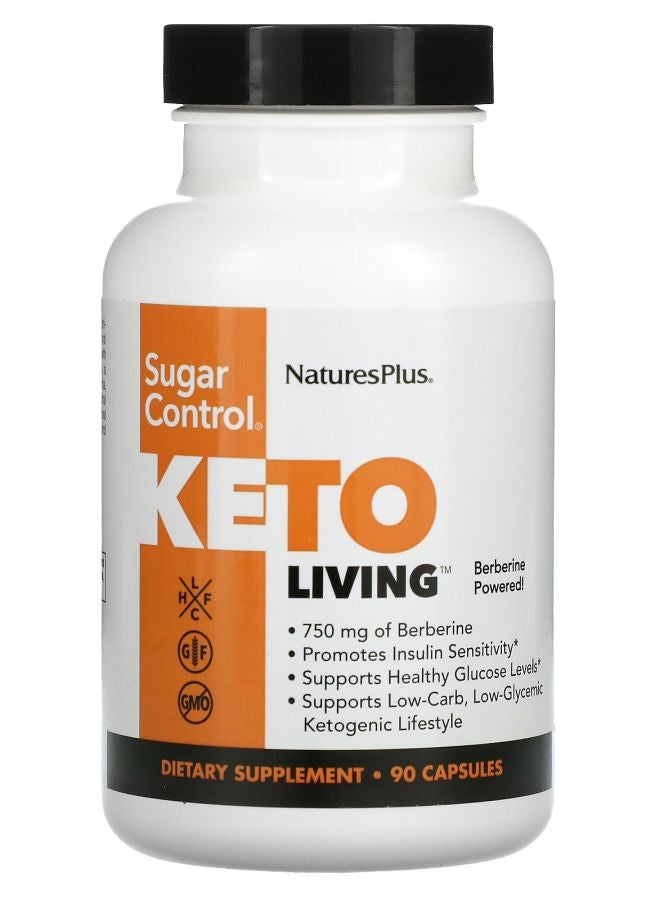 Keto Living Sugar Control 90 Capsules