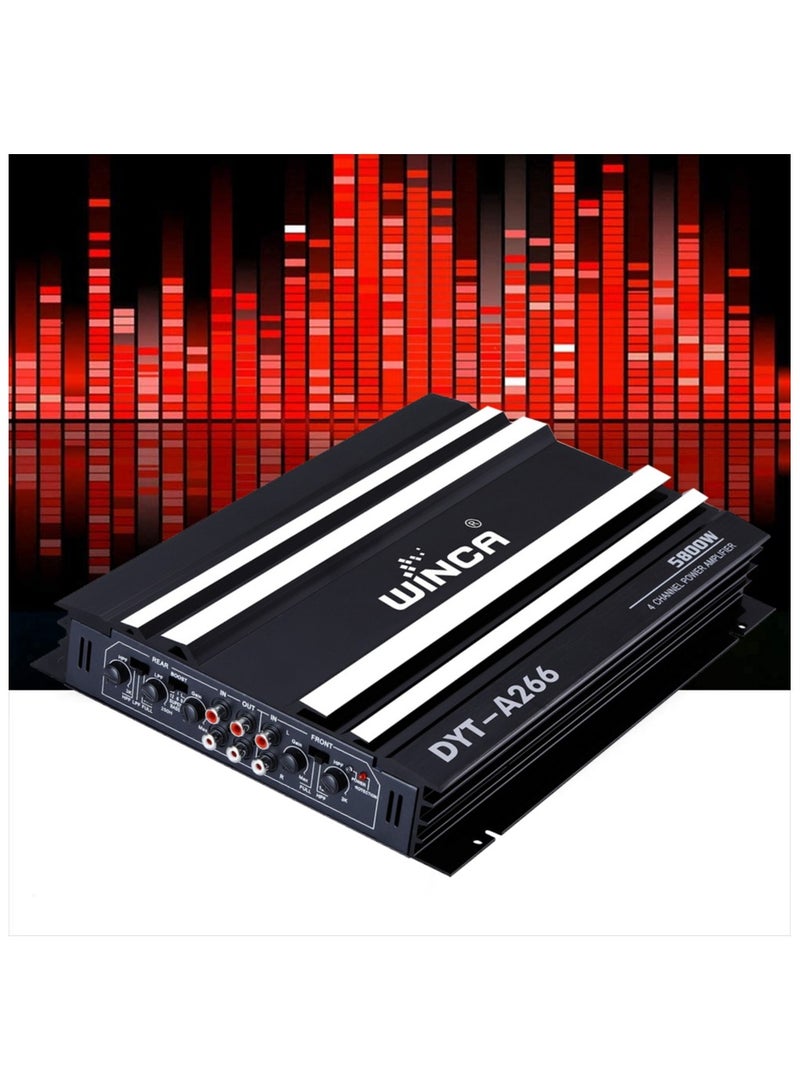 WINCA 5800W 12V High-Power Car Amplifier, Hi-Fi Portable Audio Stereo Sound Subwoofer - Image 3