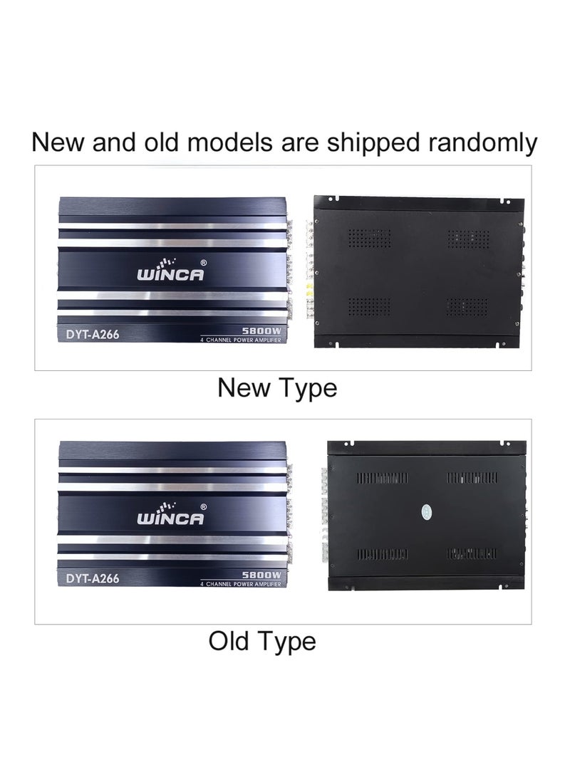 WINCA 5800W 12V High-Power Car Amplifier, Hi-Fi Portable Audio Stereo Sound Subwoofer - Image 4
