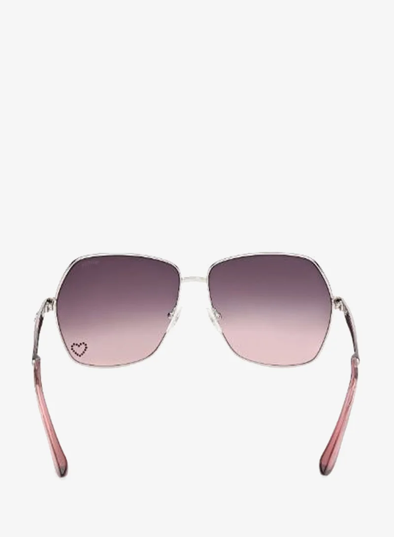 Guess Geometric Gradient Lens Sunglasses