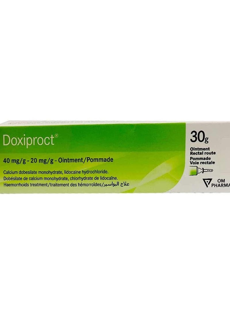 Doxiproct Ointment rectal route 30Gm
