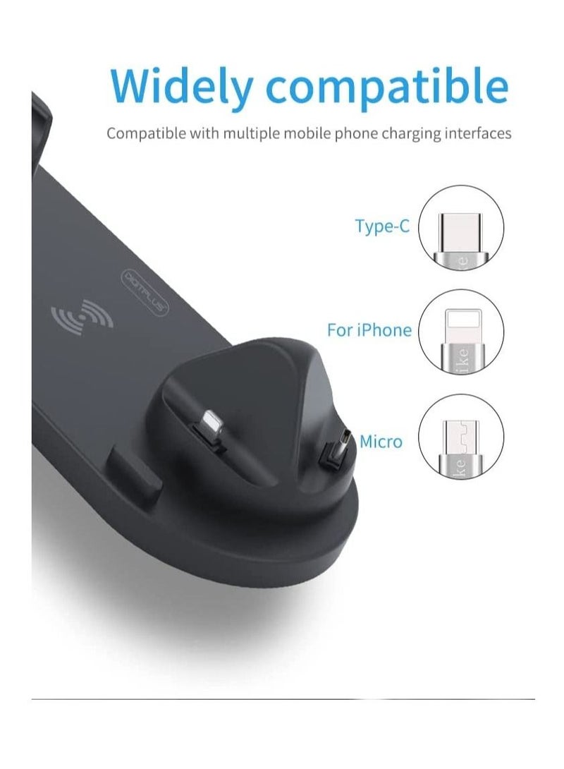 Digitplus DP-WL07 6 in 1 Multi-functional Qi Wireless Fast Charger Station - Image 3