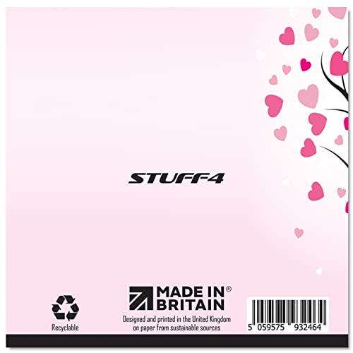 Stuff4 Funny 23rd Anniversary Card for Wife or Husband - 8401 Days Together - I Love You Gifts, Happy 23rd Wedding Anniversary Cards for Partner, 5.7 x 5.7 Inch Greeting Cards for Twenty-Third Anniversaries - Image 2