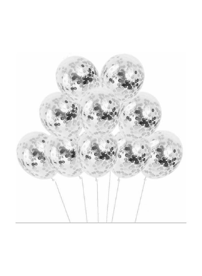 أولي ون بالونات بقصاصات ورق لامعة للحفلات 20 قطعة - Image 2