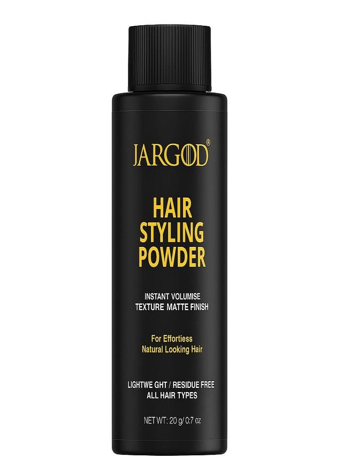 JARGOD Hair Styling Powder, Volume and Texture Powder, Medium Hold, 20g - Image 1