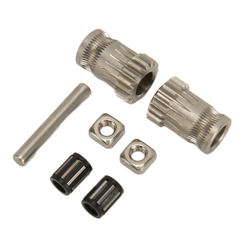 Dual Drive Extruder Gear Kit with 2Pcs Gear - Stainless Steel Filament Feeder for 1.75mm Printing - Image 2