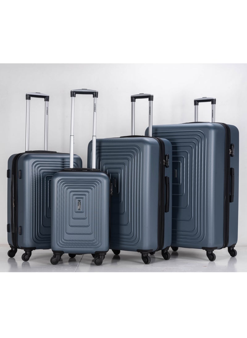 Suitcase Set of 4 PCS ABS Hardside Travel Luggage Bag - pzsku/ZBAEA993B45399F78F181Z/45/_/1711187165/d83f557a-bfd8-4940-bd43-e03737106aa4