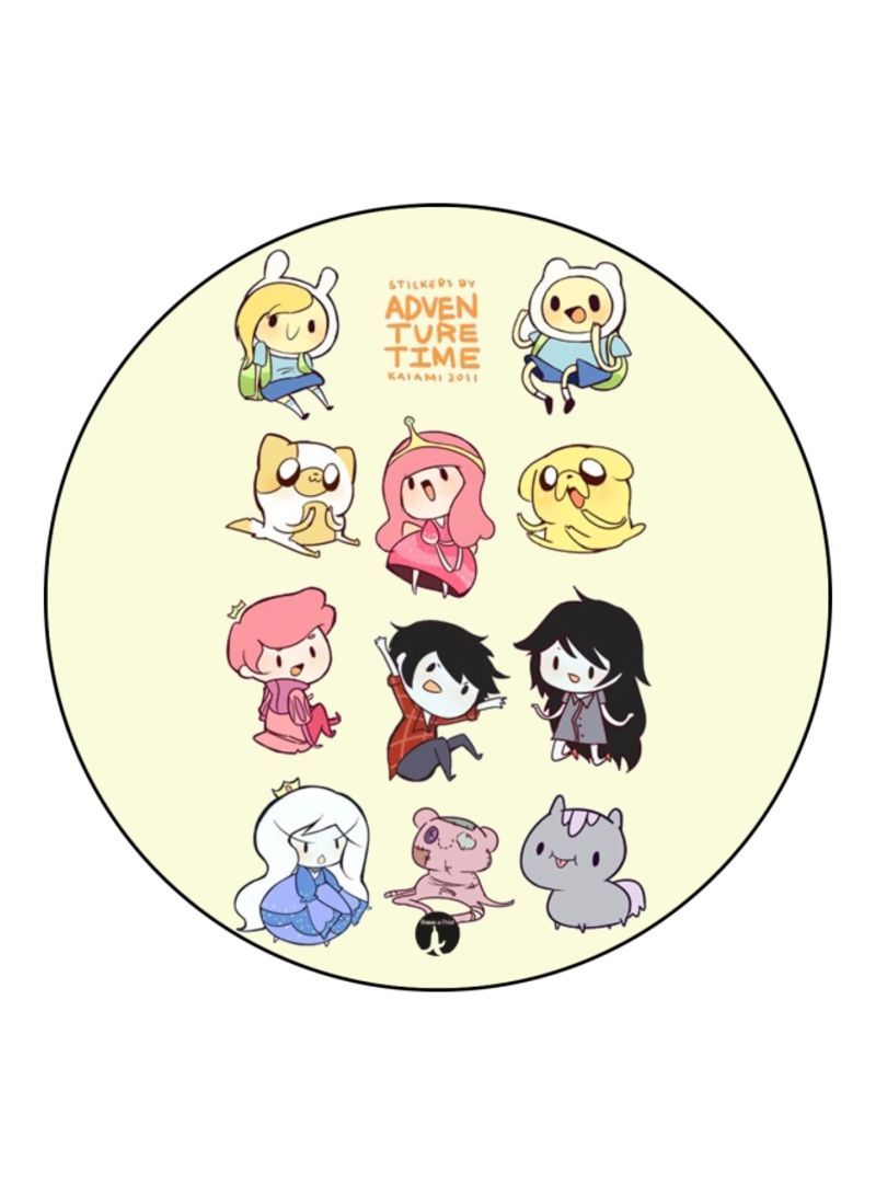 RKN Adventure Time Printed Mousepad Yellow/Pink/Black
