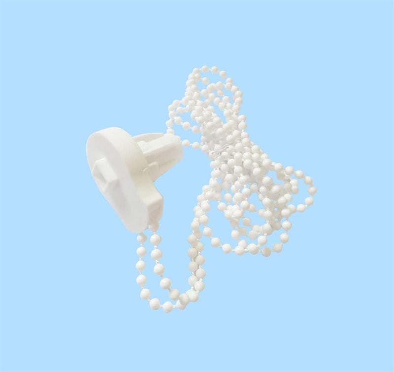 ELECDON Roller Blind Fittings, 25mm Roller Blind Brackets, Plastic Rolling Blind Replacement Repair Kit, Curtain Roller Accessories with Beaded Chain Screws for Windows - Image 3