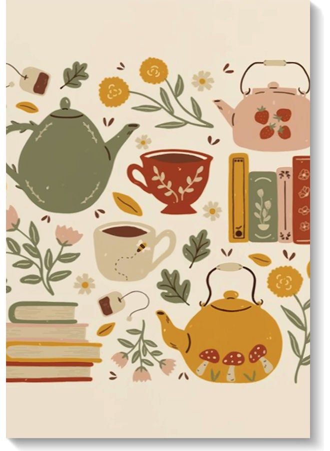 RYN Decorative Wall Art Painting Multicolour 40 x 60cm - Image 2