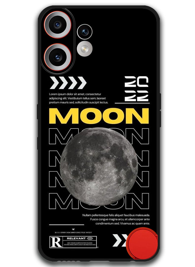 Theodor حافظة متوافقة مع هاتف Nothing CMF Phone 2 Pro 6.77 بوصة حماية مضادة للصدمات غطاء بامبر Moonn - Image 1