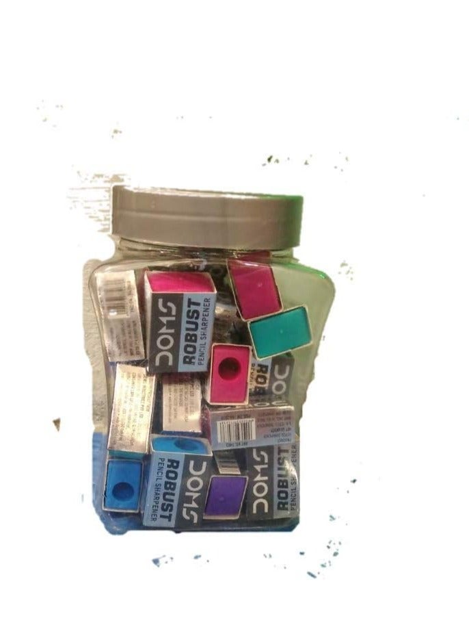 دومس مبراة أقلام رصاص قوية من دومز، مجموعة مبراة للأطفال - 25 قطعة - Image 2