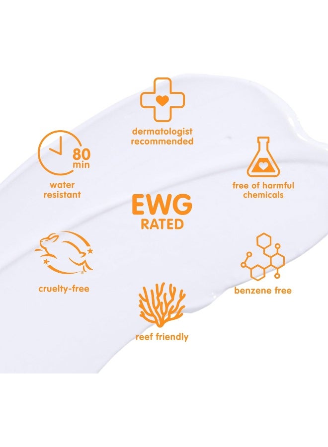 Thinkbaby SPF 50+ Baby Mineral Sunscreen – Safe, Natural Sunblock for Babies - Water Resistant Sun Cream – Broad Spectrum UVA/UVB Sun Protection – Vegan Baby Sunscreen Lotion, 3 Oz. - Image 4