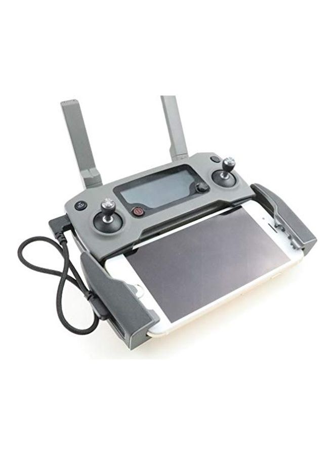 Hanatora Nylon Braised OTG Micro USB to USB C 90 Degree Right Angle Charging Cable Black - Image 4