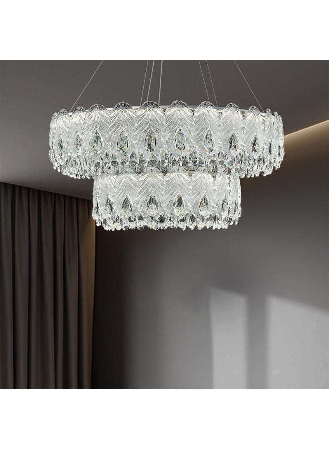 Light luxury chandelier (luminous glass)  - Image 5