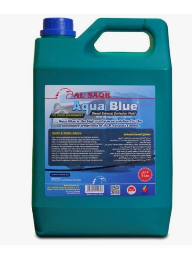 Al Saqr AQUA BLUE Diesel Exhaust Fluid 5 Ltr - Image 1