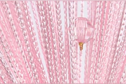 FUT String Tassel Crystal Beads Curtain, Partition Door Curtain Beaded String Curtain Door Screen Panel Home Decor Divider for Bridal Chamber Room Beauty Salon Bedroom New Home Hotel Decoration 1x2m - Image 4