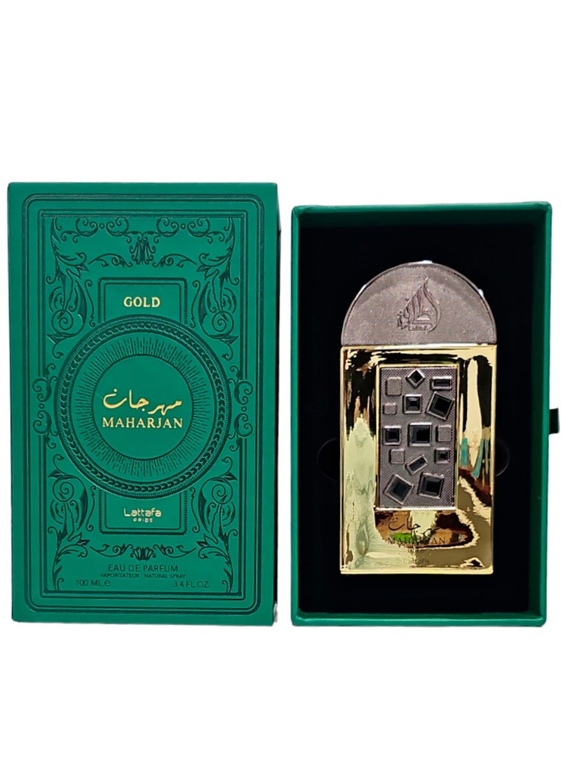 لطافة عطر مهراجان جولد للجنسين 100 مل - Image 3