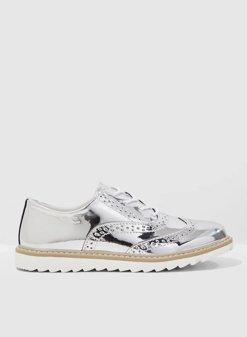 Reserved Youth Metallic Sneaker