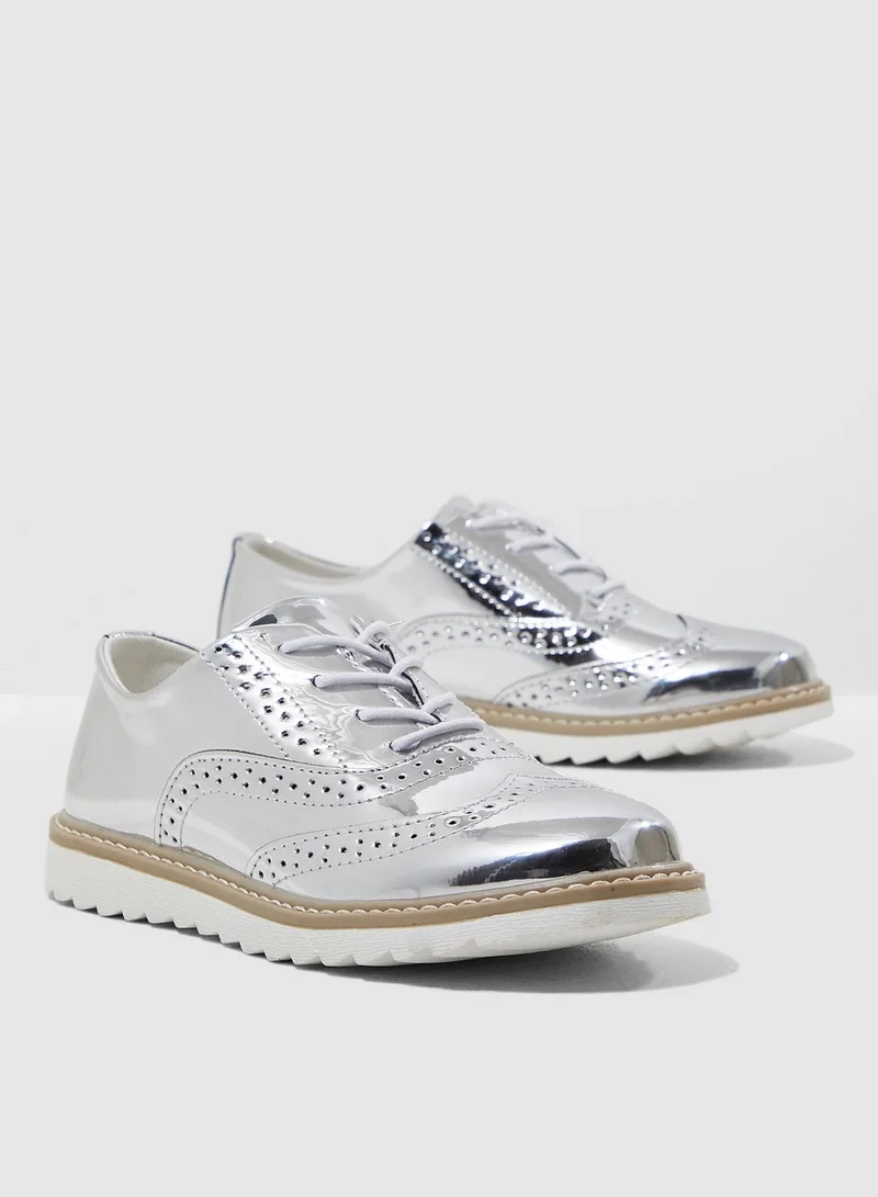 Reserved Youth Metallic Sneaker