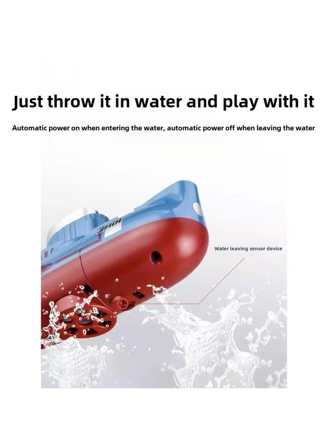 Fishing Special Remote Control Boat Remote Control Submarine Model Mini Black Technology Children's Birthday Gift Boys Electric-Color:Remote Control Speedboat [dark Red] Strong Power And Adjustable Speed  - Image 5