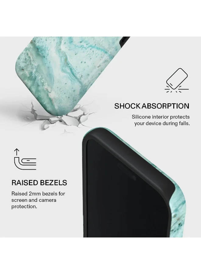 BURGA iPhone 17 Pro Max Uluwatu Premium Case Compatible with Hybrid Dual-Layer Hard Shell + Silicone Protection - Scratch-Resistant Shockproof Mobile Cover