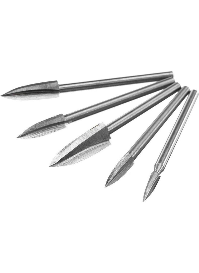 ROX Wood 5 Piece Engraving Rasp Set 2,35MM 