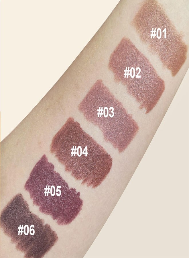 Erinde Matte Lipstick Crayon for Women, Cool Rose Pink 24 Hour Lipstick Lip Liner Pencil, Neutral Lip Stick Long Lasting Waterproof, Vegan & Cruelty-Free, 03 - Image 4