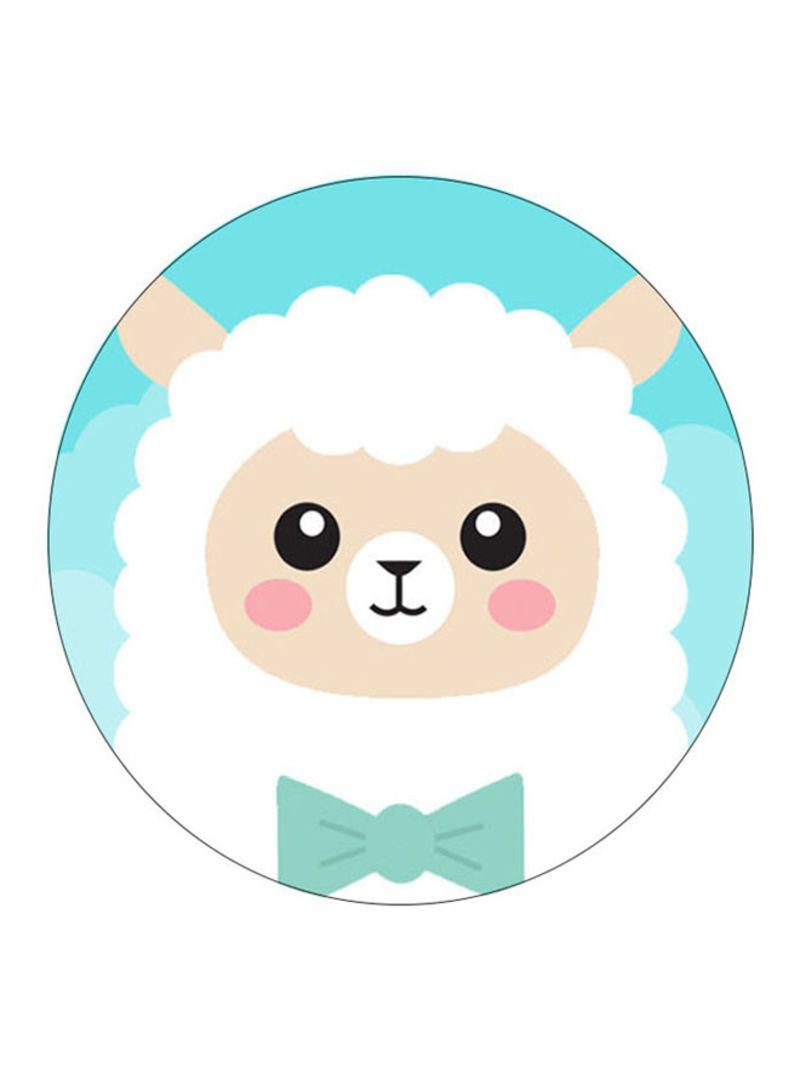 RKN Alpaca Printed Fridge Magnet  Blue/White/Beige - Image 2