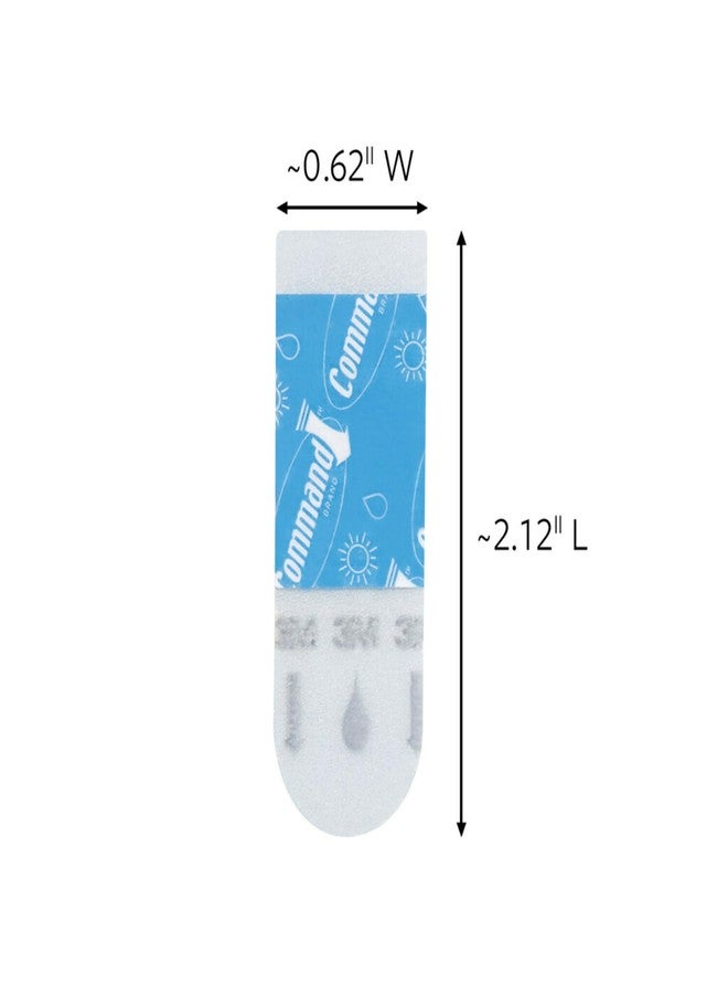 Command Outdoor Small Replacement Strips, 36 Strips - Image 3