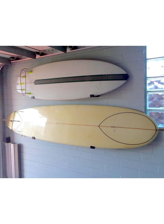 Snowboard Wall Mount Display, Solid Snowboard Mount Wall for Home and Garage Snowboard Storage and Surfboard - Image 4