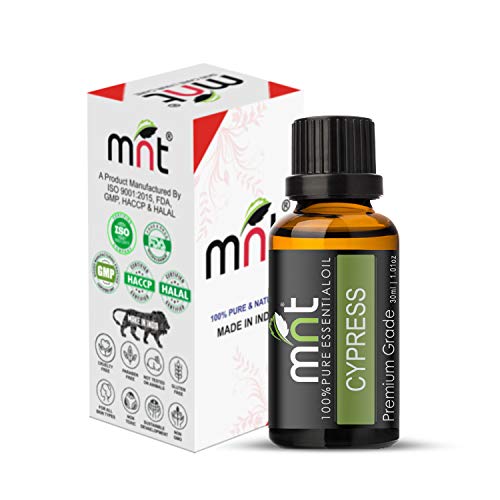 MNT Cypress Essential Oil 100% Pure Natural & Therapeutic Grade for Aromatherapy, Massage Suitable for All Skin (30ML) - Image 2
