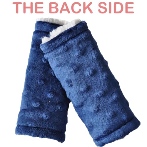 Culclendy Baby Car Seat Neck Cover, Car Seat Strap Cover, Seat Belt Cushions Pads, Shoulder Strap Protectors, Reversible Pram Harness Covers in Minky Dinosaur, Baby Neck Pad Protector - Image 5