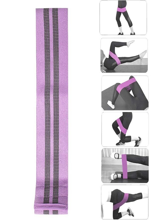 Virtual World Non-Slip Circle Hip Resistance Band for Gym, Yoga, and Fitness Workouts - Light, Medium, Heavy (Pack of 3) - Image 4
