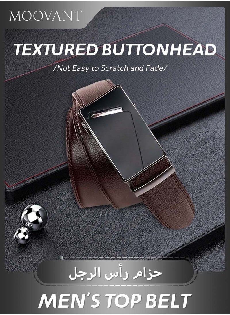 4PCS Belt and Wallet Purse Set, Genuine Leather Belt & Portable Leather Wallet Present Set for Men, with Gift Box and Bag, Brown - pzsku/ZBAEBD69F6B9B95EFFBCCZ/45/_/1722567177/43f3a27e-bf3b-4c7b-8f95-e43a0473bcf0