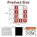 rytopt Slide Puzzle Number Puzzle for Adult Red and White Number Sliding Educational Learning Games - Image 4
