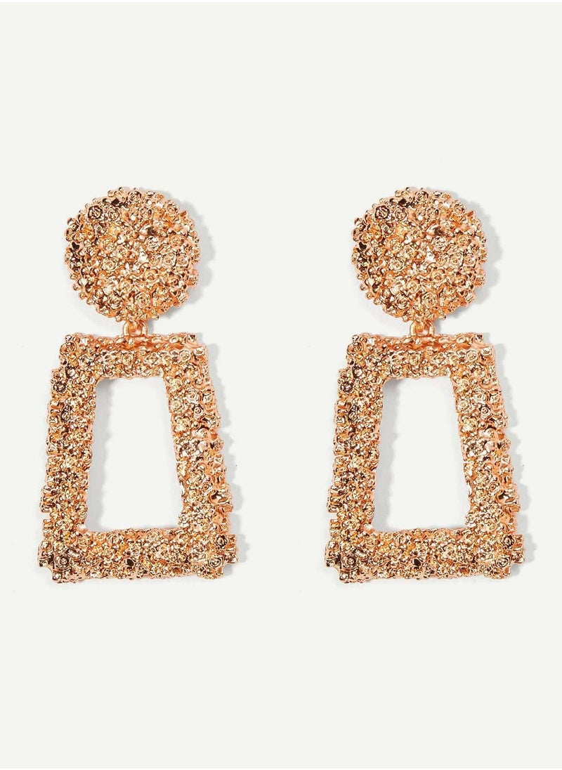 Open Rectangle Textured Drop Earrings 1pair - pzsku/ZBAEC2EE6D41ACC5B6A53Z/45/_/1720970391/0b744031-bff7-4bd5-ad11-f9ae00589083