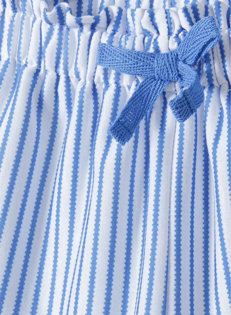 MINOTI Kids Girls Striped Short