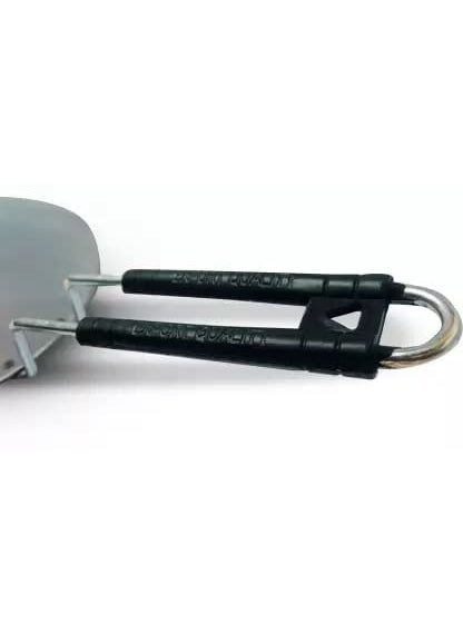 Sonanshi Sonanshi Pure Iron/Loha Roti/Chapati Tawa 9.5 Inches Silver with PVC Handle  - Image 3