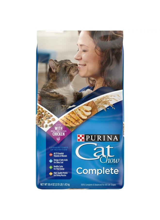 PURINA - Purina Cat Chow Complete Dry Cat Food, 3.15 LB - Image 1