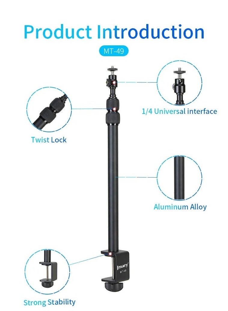 JMARY MT-49 Desk Mounting Stand Tripod - Image 2