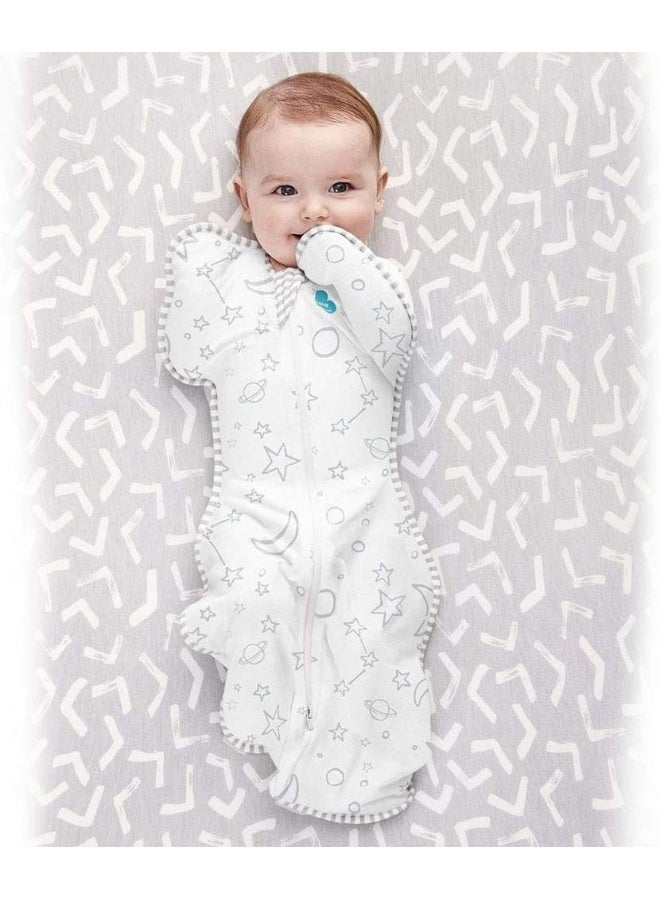 Love To Dream Swaddle Up Bamboo Grey Medium - Image 3