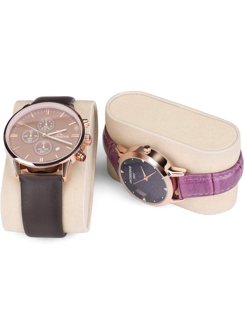 Luxury Watch Storage Box – 6-Slot Watch Organizer with Clear Glass Lid  - Image 5