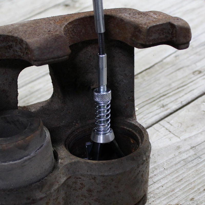 ABN 2in Small Brake Cylinder Hone Tool - Engine Cylinder Hone Deglazer 1.25-3.5in Piston Honing with 3pc Stones 220 Grit - Image 5