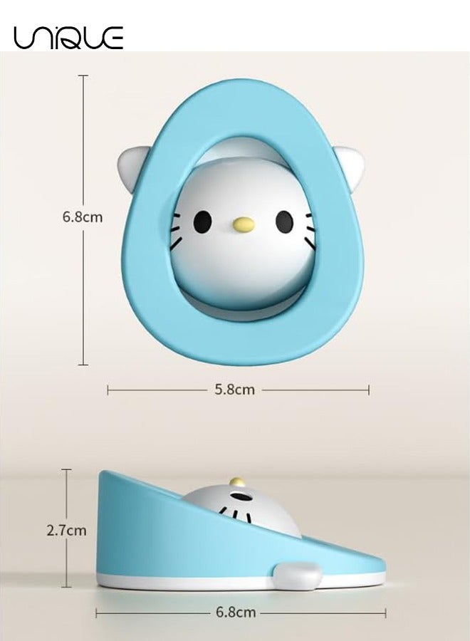 Unique Pack of 4 Door Stopper Wall Protector, 2-in-1 Anti-Skid Anti-Collision Door Stopper for Wall Protection, Animal Silicone Door Stop Wall Protector for Home and Office  - Image 2