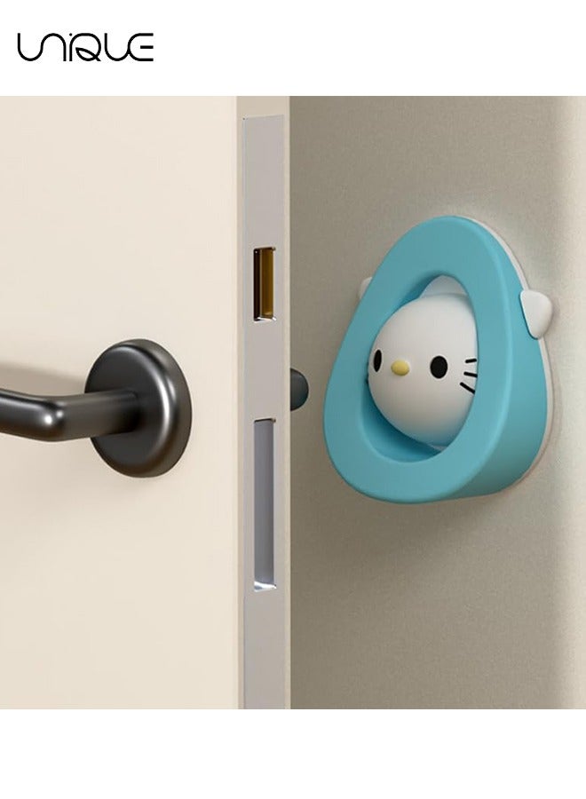 Unique Pack of 4 Door Stopper Wall Protector, 2-in-1 Anti-Skid Anti-Collision Door Stopper for Wall Protection, Animal Silicone Door Stop Wall Protector for Home and Office  - Image 4
