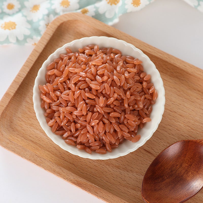 Realistic Grain Model Playset red brown rice 