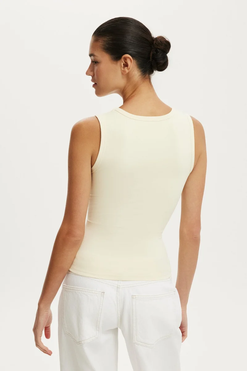 Cotton On  Hold Me V Neck Tank for Women | Best Price UAE