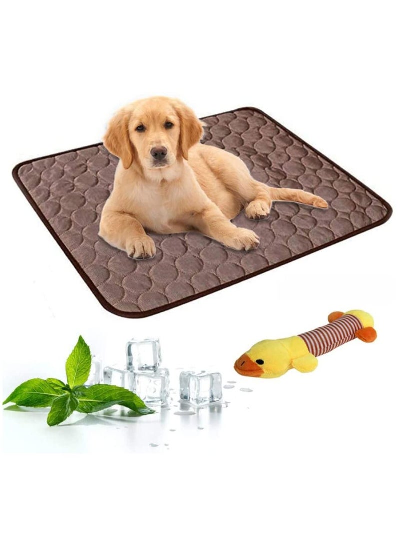 Dog Cat Sleeping Bed Cooling Mat Summer Cooling Pad for Dog Washable Cooling Mat Comfortable Dog Cooling Pad for Home Travel Car - Image 1